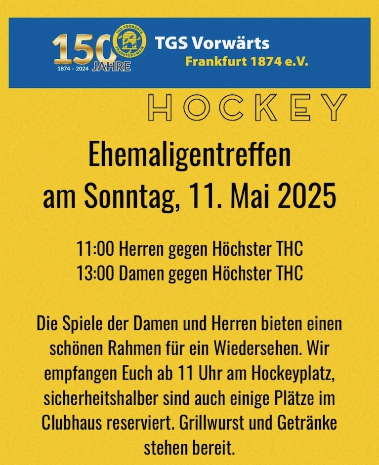 Ehemaligentreffen 2025