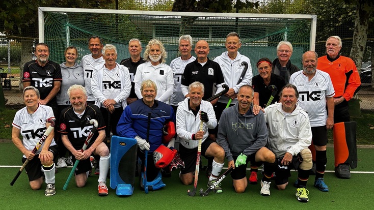 Die Teilnehmer am Oldie-Cup